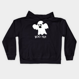 'Boo Yah' Funny Boo Halloween Kids Hoodie